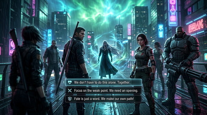 Final Fantasy 7 Revelation: verhaalkeuzes en één einde